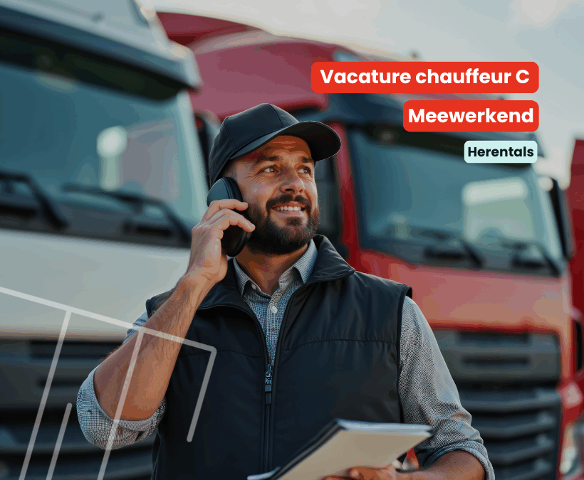 Chauffeur C | meewerkend | Herentals