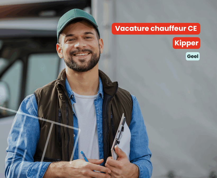 Chauffeur CE | Kipper | Geel