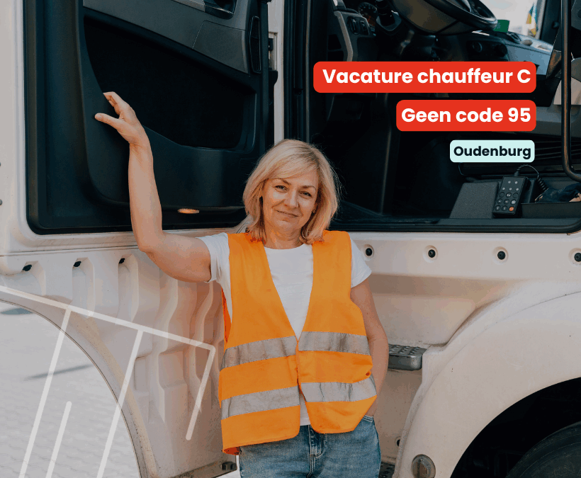 Chauffeur C | Geen code 95 | Oudenburg