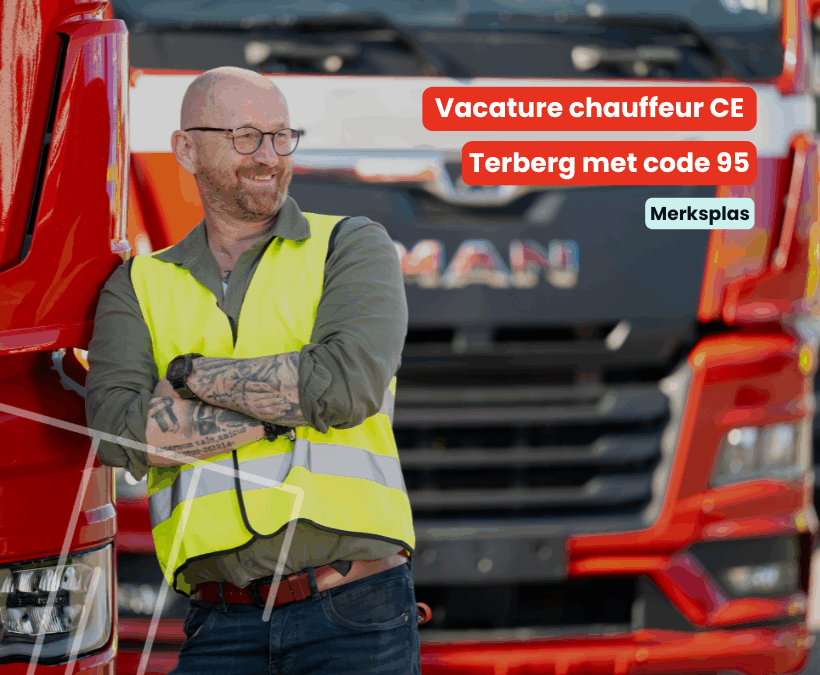 Chauffeur CE | Terberg met code 95 | Merksplas