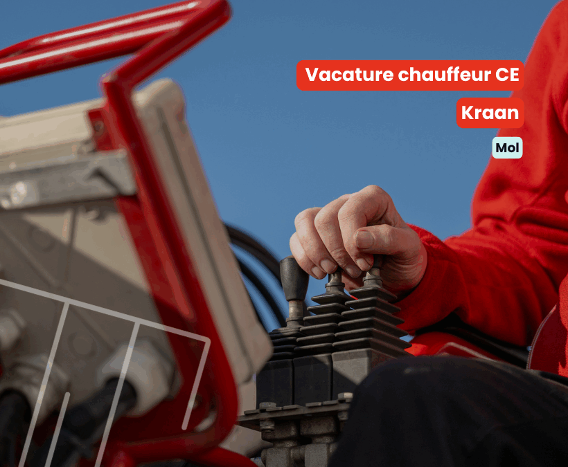 Chauffeur CE | Kraan | Mol