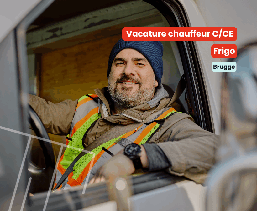 Chauffeur C/CE | Frigo | Brugge