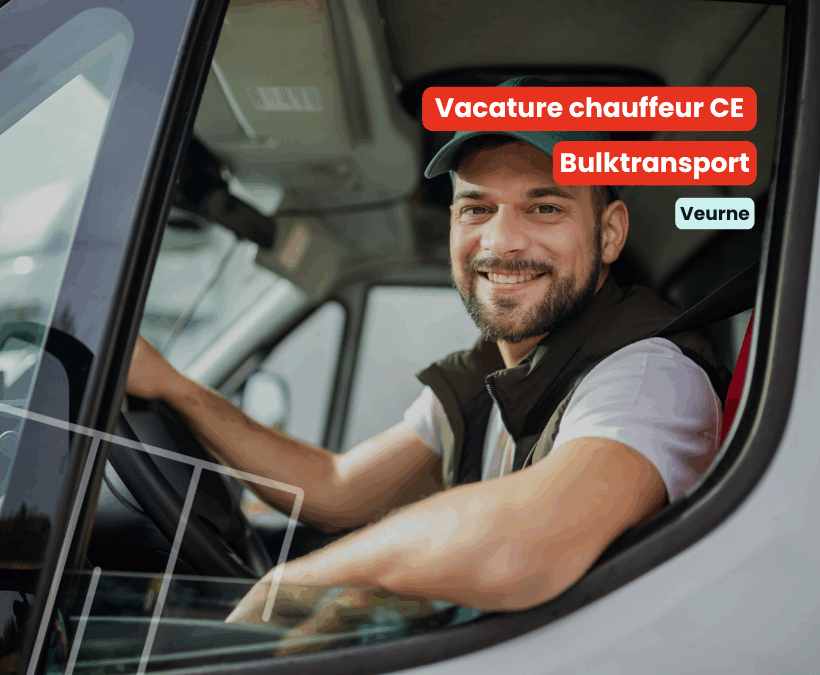 Chauffeur CE | Bulk | Veurne