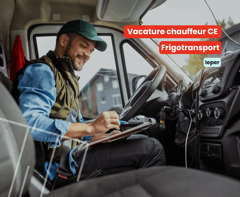 Chauffeur CE | Frigo | Ieper