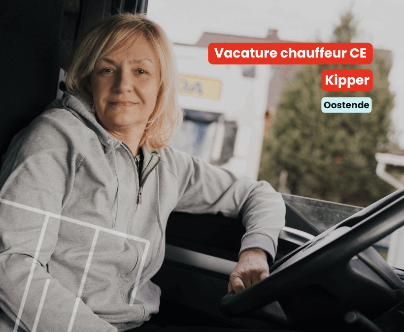 Chauffeur CE | Kipper | Oostende
