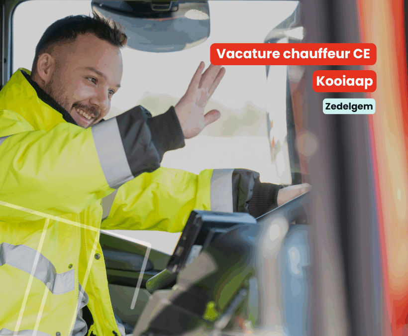 Chauffeur CE | Kooiaap | Zedelgem