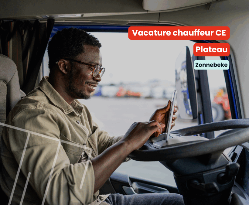 Chauffeur CE | Plateau | Zonnebeke