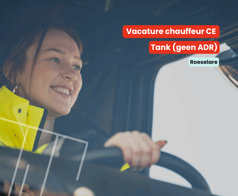 Chauffeur CE | Tank | Roeselare