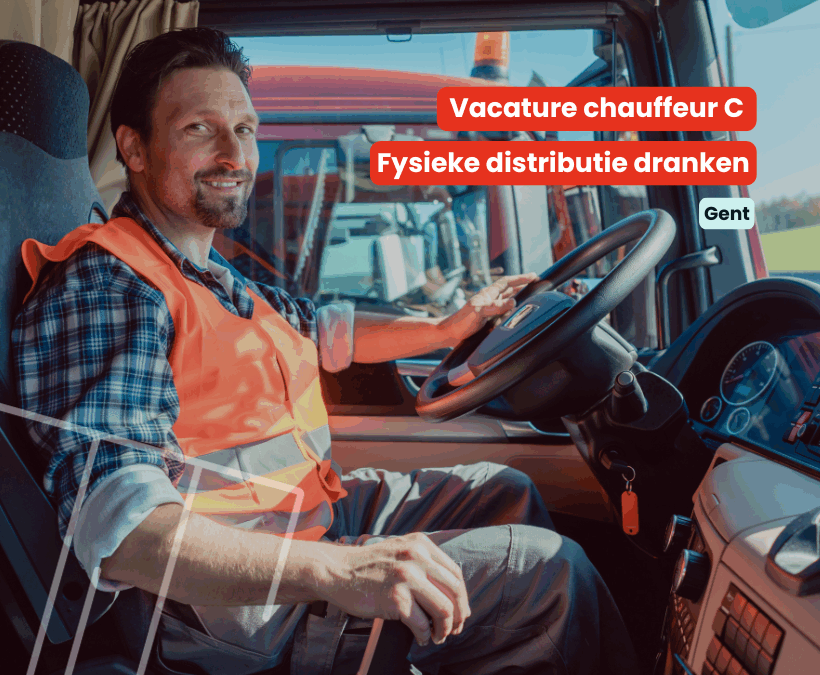 Chauffeur C | Fysieke distributie dranken | Gent