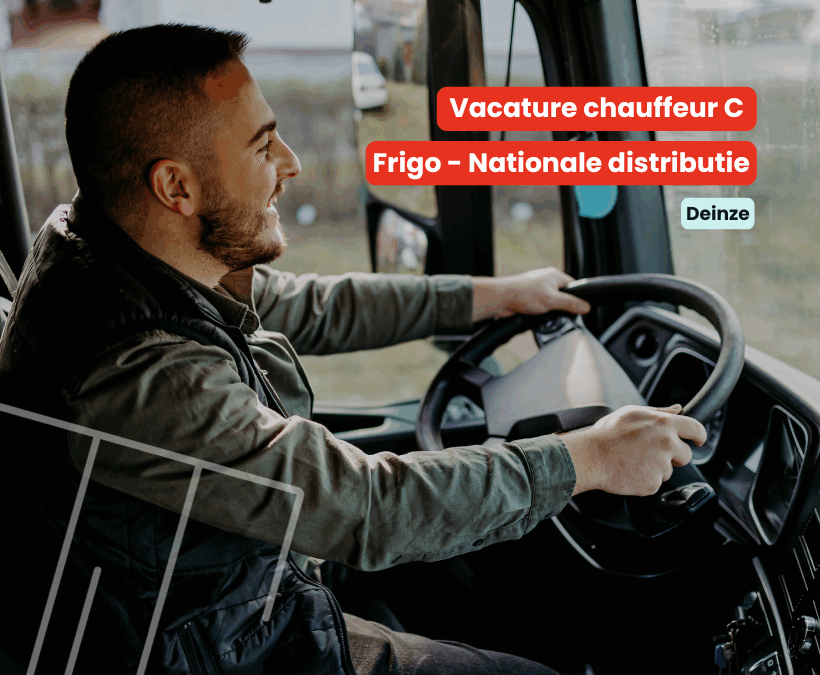 Chauffeur C | Frigo | Nationaal | Deinze