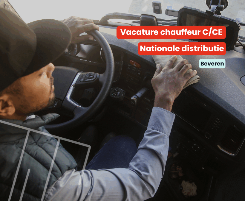 Chauffeur C/CE | Nationale distributie | Beveren