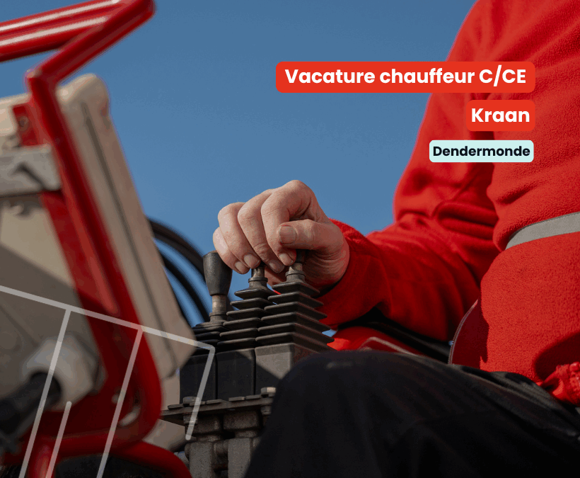 Chauffeur C/CE | Kraan | Dendermonde