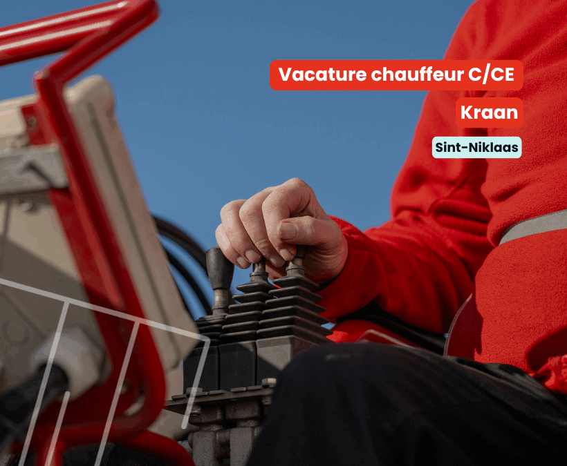 Chauffeur C/CE | Kraan | Sint-Niklaas