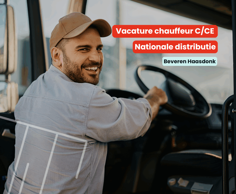 Chauffeur C/CE | Nationale Distributie | Beveren Haasdonk