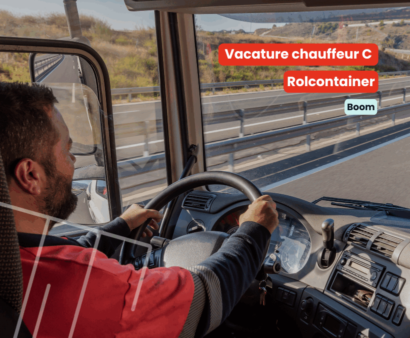 Chauffeur C | Rolcontainer | Boom