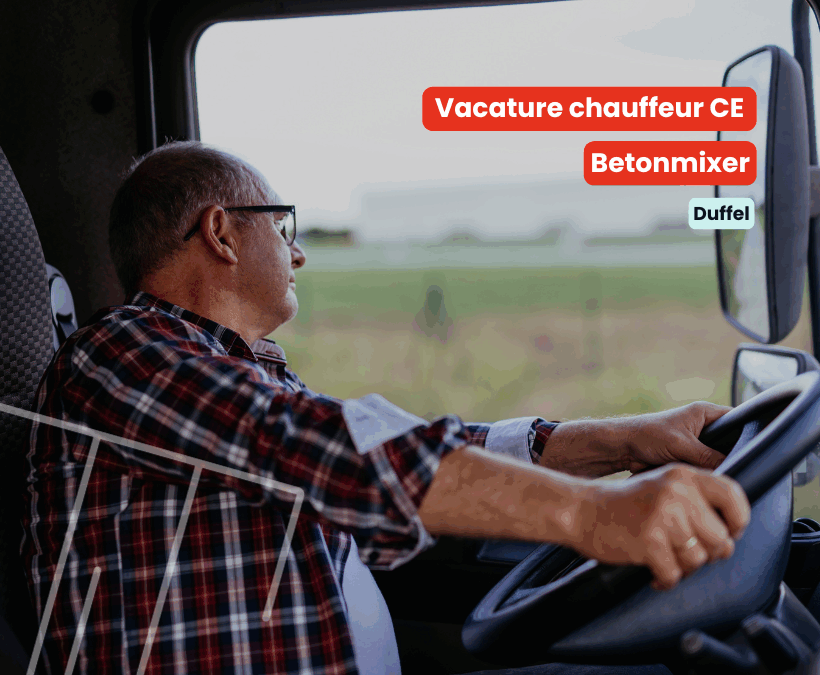 Chauffeur CE | Betonmixer | Duffel