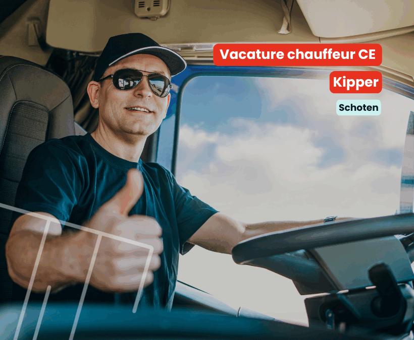 Chauffeur CE | Kipper | Schoten
