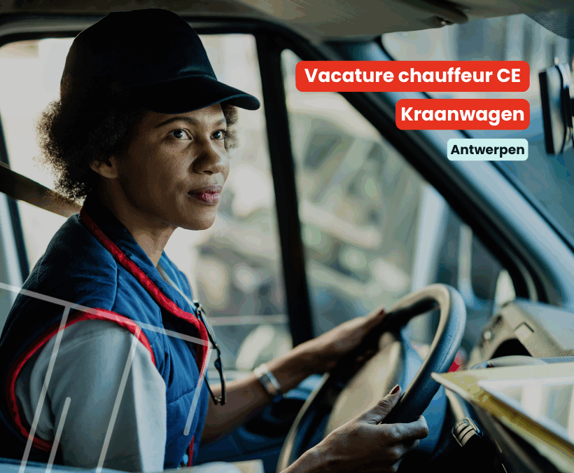 Chauffeur CE | Kraanwagen | Antwerpen